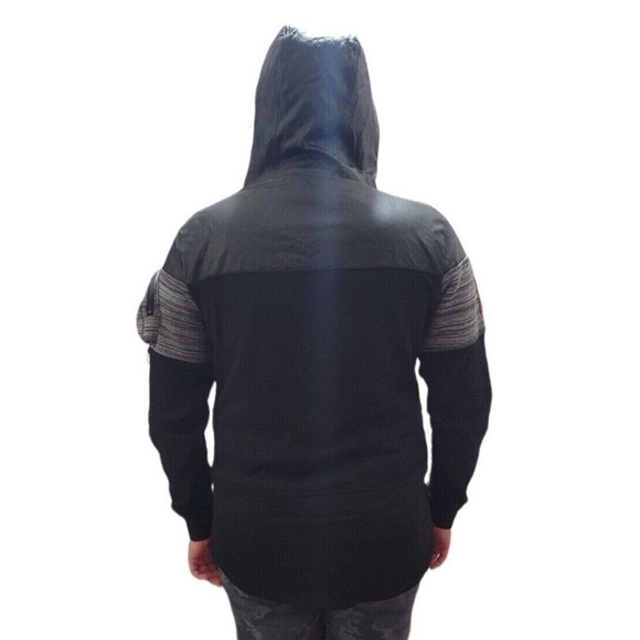 Hudson Outerwear Colorblock Hoodie, Size L - Picture 2 of 11